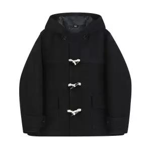 매장정품 트릴리온 TRILLION 유니 발마칸 더플 숏 코트 (BLACK) TRFCT06BK 203019