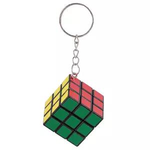 큐브 열쇠고리 3단 미니 비비드 큐브키링 S12467