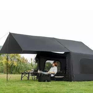 마운틴하이커 8+8 Pro 일체형 에어텐트 에어쉘터 경량 원터치 캠핑 캐빈 리빙쉘