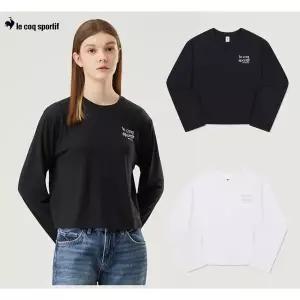 [르꼬끄](대전신세계)[60% OFF](QP122ORL11) 여성 베이직 세미크롭 긴팔티 / 대전신세계