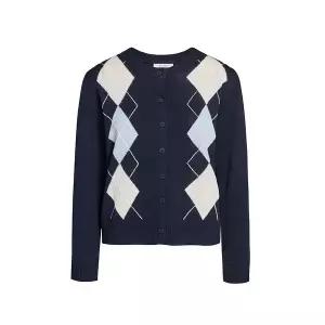 [JJ지고트](대전신세계)아가일 패턴 라운드넥 가디건 GS3N1CD301