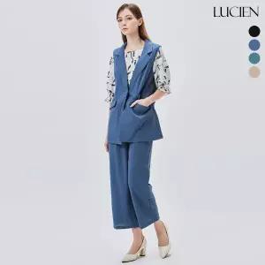 [루시앙]루시앙 인견 블렌디드 썸머 베스트 셋업 3PCS