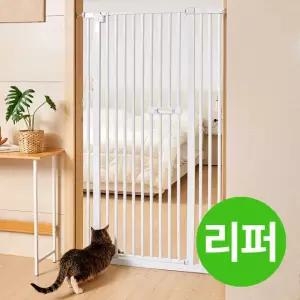 [새상품급 리퍼] 포포캣, 고양이 방문 펫도어 높은 강아지 안전문 현관 펜스 베란다