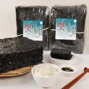 [한설식품] 25년 곱창김 100장 특상급 400g 이상