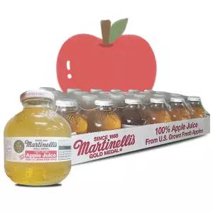 마르티넬리 골드메달 애플주스 296ml24병 코스트코 사과주스 골든메달 마티넬리 [원산지:미국]