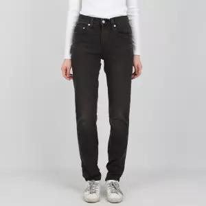 리바이스 여성 청바지 약기모 724 하이라이즈 스트레이트 웜진 블랙 188830290 S