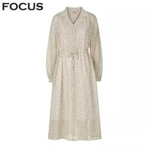 [포커스] 클래식 플라워 카라 원피스_VF6S1OP3071