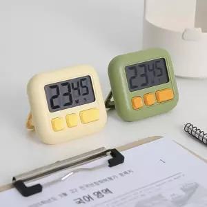 히키스 디지털 타이머 VITA 뽀모도로 집중 무소음 필통속 수험생 쿠킹/타임/스탑워치/주방/공부/시계/알람