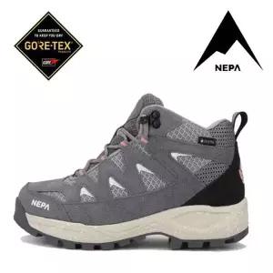[네파](대전신세계)(양말증정)22년 이월 편한 여성 칸네토 고어텍스 완벽방수 사계절 중목 등산화 7I27607