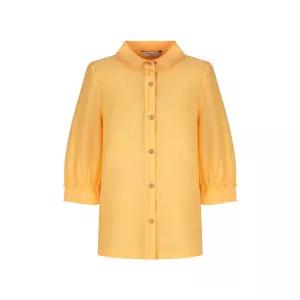 [크로커다일레이디]크로커다일레이디 밴딩소매 베이직 카라 블라우스_CLEMBL125