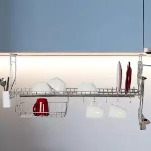 씽크 선반 800 풀세트 일반 싱크대/천장형/식기/부착식/건조대/그릇/접시/상부장/부착용/걸이형/주방/상부