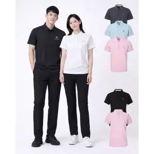 [블랙야크](센텀시티점)정상가 78000 남여 캐주얼 기본 카라 반팔 티셔츠 남여 아이스넥 카라 반팔티 1B...