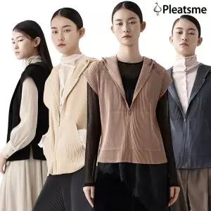 [하프클럽/](26SS 최신상 신세계 ) 어반 플리츠 집업 베스트