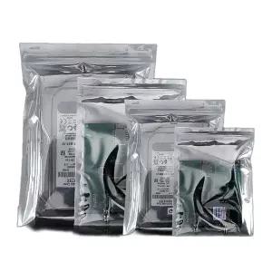 6X12 제전비닐 정전기 제전봉투 PE 무정전봉투 지퍼백 기판 100매 램 OPP 방지