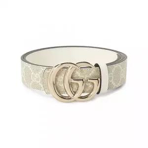 [구찌] GG 마몽 여성 양면 벨트 847131 FAFGJ 9859