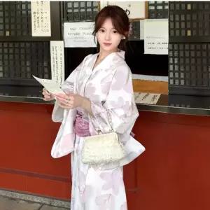 기모노 일본전통의상 유카타 스냅촬영 페미닌 빅사이즈
