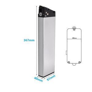 접이식 전기 자전거 리튬 배터리 250-500W 모터용 히든 내장 교체 48V 9.6Ah 10.2Ah 36V 13.8Ah