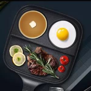 퀸센스 인덕션 에그팬 계란 후라이팬 팬케익팬 3구 에그후라이팬 코팅 3구팬 나눔팬