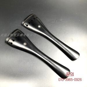 1pcs 손으로 만든 인도 등급 A 흑단 5 현 4/4 첼로 테일피스 부품 액세서리