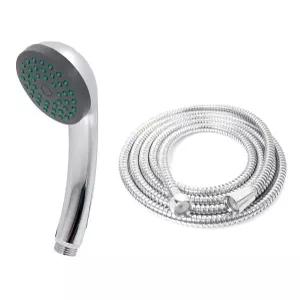 크롬 샤워기 소 메탈호스세트 1.5m/호텔 절수형 고압 샤워기헤드 샤워호스