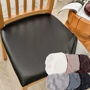 식탁 의자 커버 방수 생활 식탁 의자 커버 가죽 주방 교체 좌석 방석