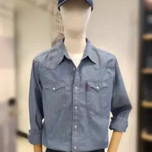 클래식 웨스턴 스탠다드 데님 셔츠 청남방 간절기용 85745-0156