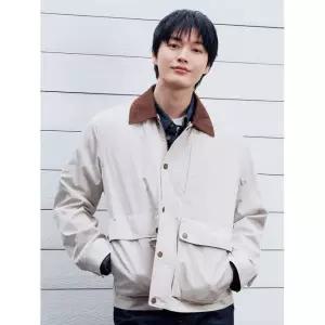 매장정품 탑텐 TOPTEN 남성) 배색카라 헌팅 재킷_MSF2JP1008 MSF2JP1008 631196