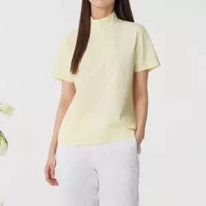 [코오롱스포츠](신세계 사우스시티) 여성 에어도트 반팔 집업 티셔츠 JKTCM25272LYE