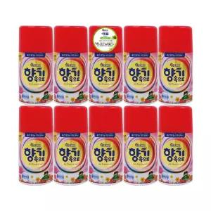 산도깨비 향기속으로 사과향 290mlX10개 애플 자동 분사기 실내 리필 방향제