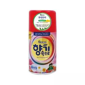 산도깨비 향기속으로 후리지아향 290mlX20개 1박스 자동 분사기 실내 리필 방향제