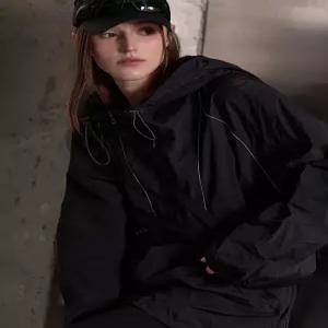 [제작] 제로핏 어피티 루즈핏 반집업 아노락 86960 빅사이즈 여성의류