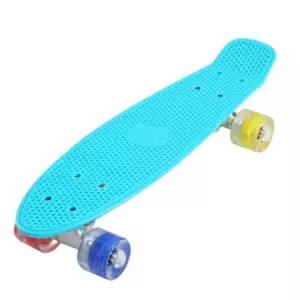 (오로라월드) 랑스 플래쉬롤러보드 - 블루 킥보드 케이크 캐이트 어린이 케이트 학생케이트 안전케이트 에