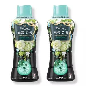 다우니 퍼퓸 쥬얼 에메랄드 브리즈 향기부스터, 480g, 2개