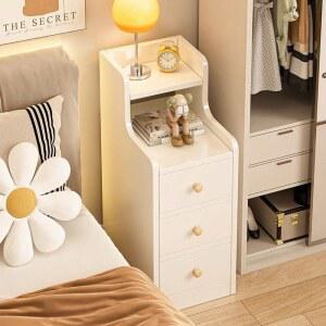 틈새장 틈새서랍장 250 침대 도어 호두색 30cm 냉장고옆 흰색 거실 폭좁은수납장