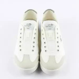 데상트 공용 크론템포 캔버스 슬립온 스니커즈 SQ123LSN12 WHGY