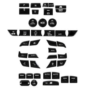 자동차 인테리어 장식 액세서리 에폭시 버튼 스티커, 보호 트림, 혼다 10 세대 어코드 인스파이어