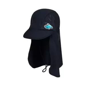 [하프클럽/레노마스윔]용품 아동 썬블록 플랩캡 메쉬수모 블랙 RO-RC2G310-BK