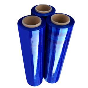 스트레치 필름 공업용 포장랩 pe필름 포장용 파랑 자동 파란색 포장지 50X200m