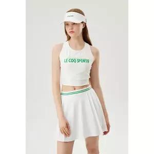 [르꼬끄](강남점)[정상가 89,000원][60% OFF] 피케 플리츠 스커트 OWT / QP322TSK73