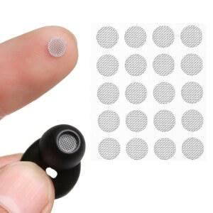 20 개/대 먼지 네트워크 쉘 스틸 메쉬 4mm 4.2mm 4.7mm 5mm Self-adhere 이어폰 형 헤드폰 필터 스크린 교체 액세서리