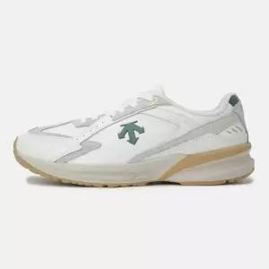 [데상트]운동화 UQC SQ123LCR14-GNWH 크론 하이퍼 레더 / GREEN / WHITE