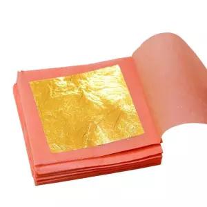 순금 금박지 붙이는 불상 포장지 미술 금종이 수공예품