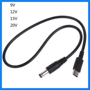 UsbC-5.5x2.1mm 변환기 USB 전원 부스트 라인 9V 12V PD 트리거 케이블