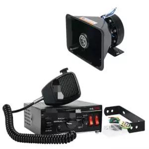 차량용 싸이렌 200w 300w 자동차 엠프 조절 확성기 스피커 혼