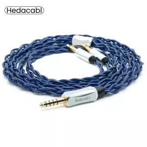 Hedacabl 듀얼 3.5mmTS  4.4mm OCC 헤드폰 케이블 SIVGA SV023/LUAN/ANSER/PENG/P2 PRO SENDYAUDIO Aiva 2