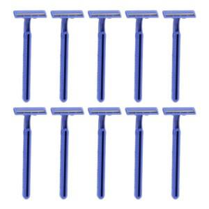 남성용 일회용 스테인레스 스틸 면도날 고급 트윈 블레이드 접대 품질 100 개