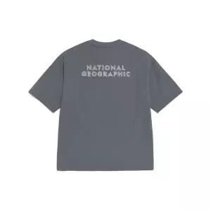 내셔널지오그래픽 N262UTS250 크라즈 백그래픽 세미오버핏 반팔 티셔츠 URBAN KHAKI N262UTS250874 159893