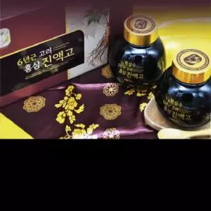 [순수한삼] 6년근 한삼수고려홍삼진액고 500g*2병-홍삼정/홍삼액/선물세트/설명절선물/사은품-