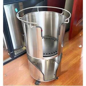 이동식 불판 보관함 불판보관함 그릴 선반 카트 숯불 고기집