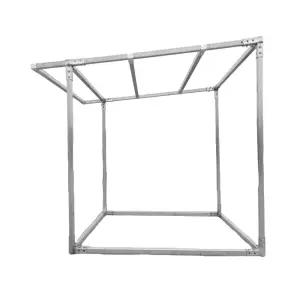 아연도금 강철튜브 사각프레임 야외천막 조립식창고 길이